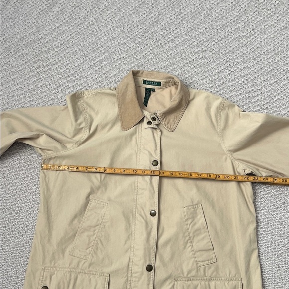 Ralph Lauren Cream Button-Up Jacket - Picture 5 of 6